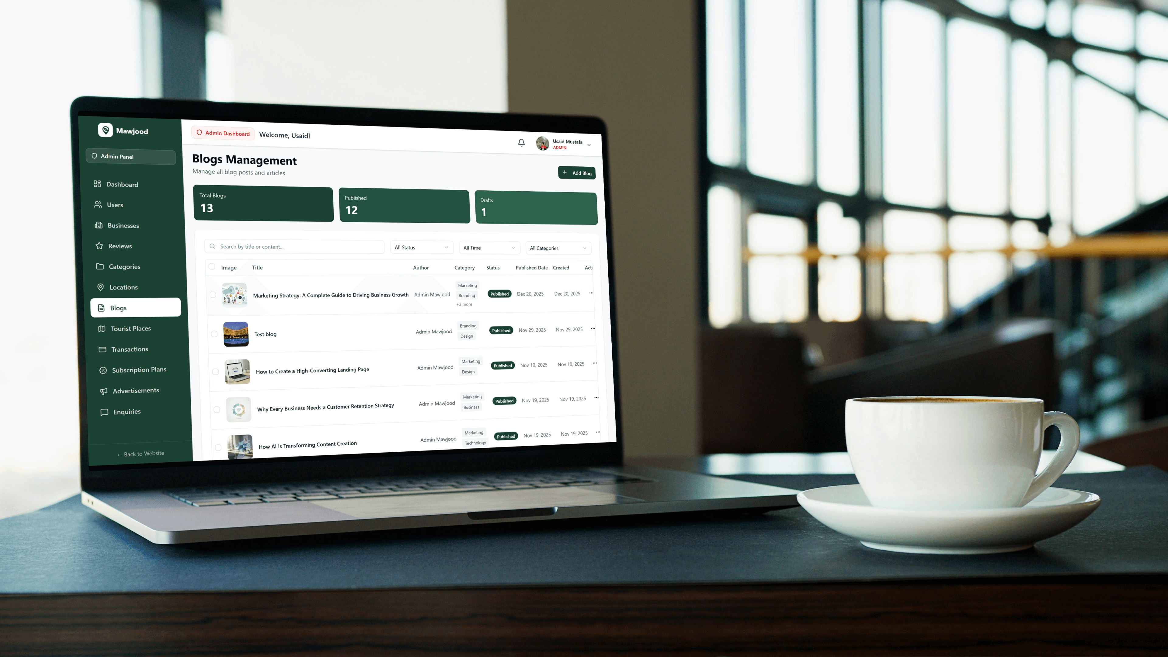 Mawjood verification