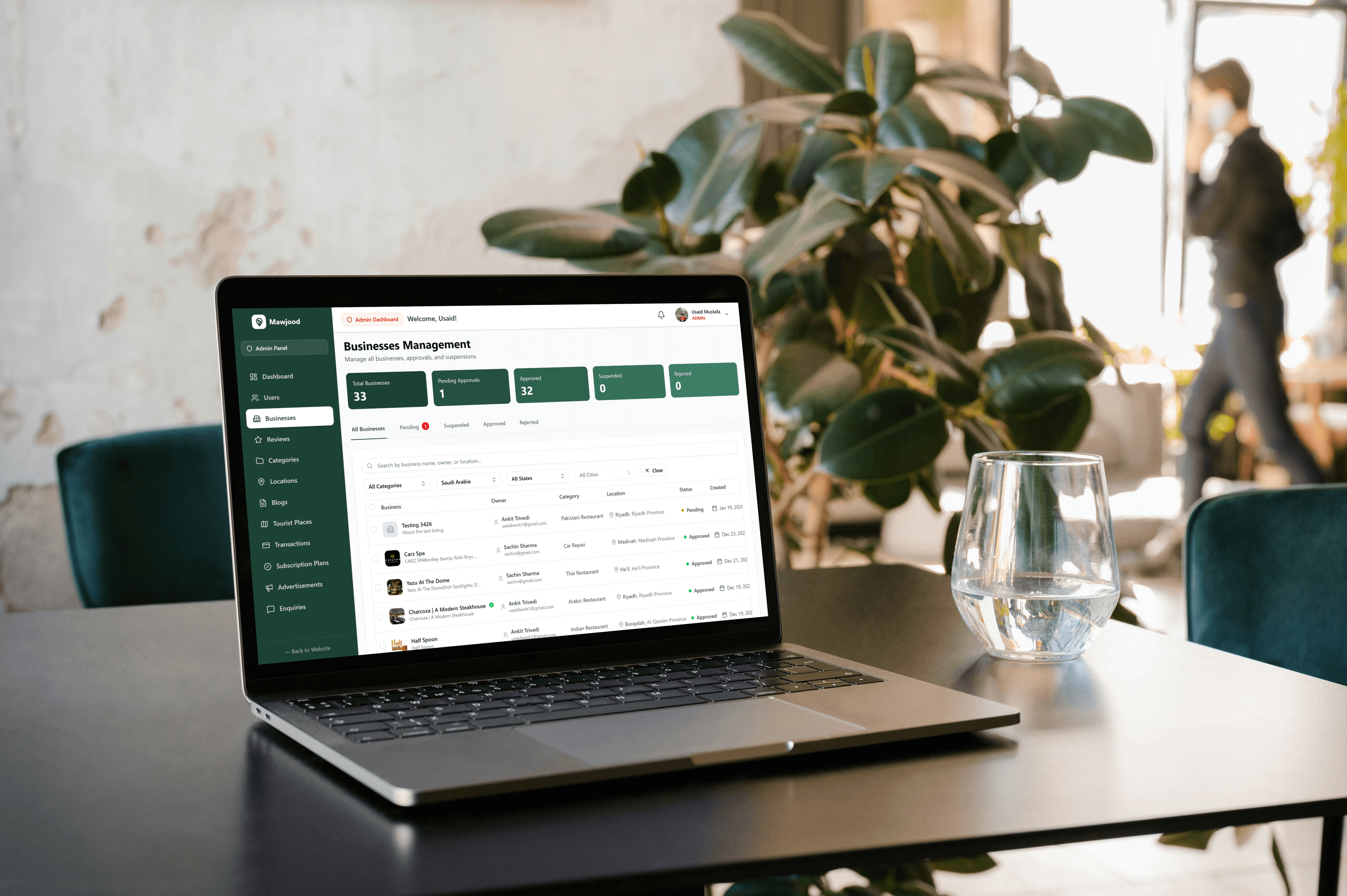 Mawjood authentication