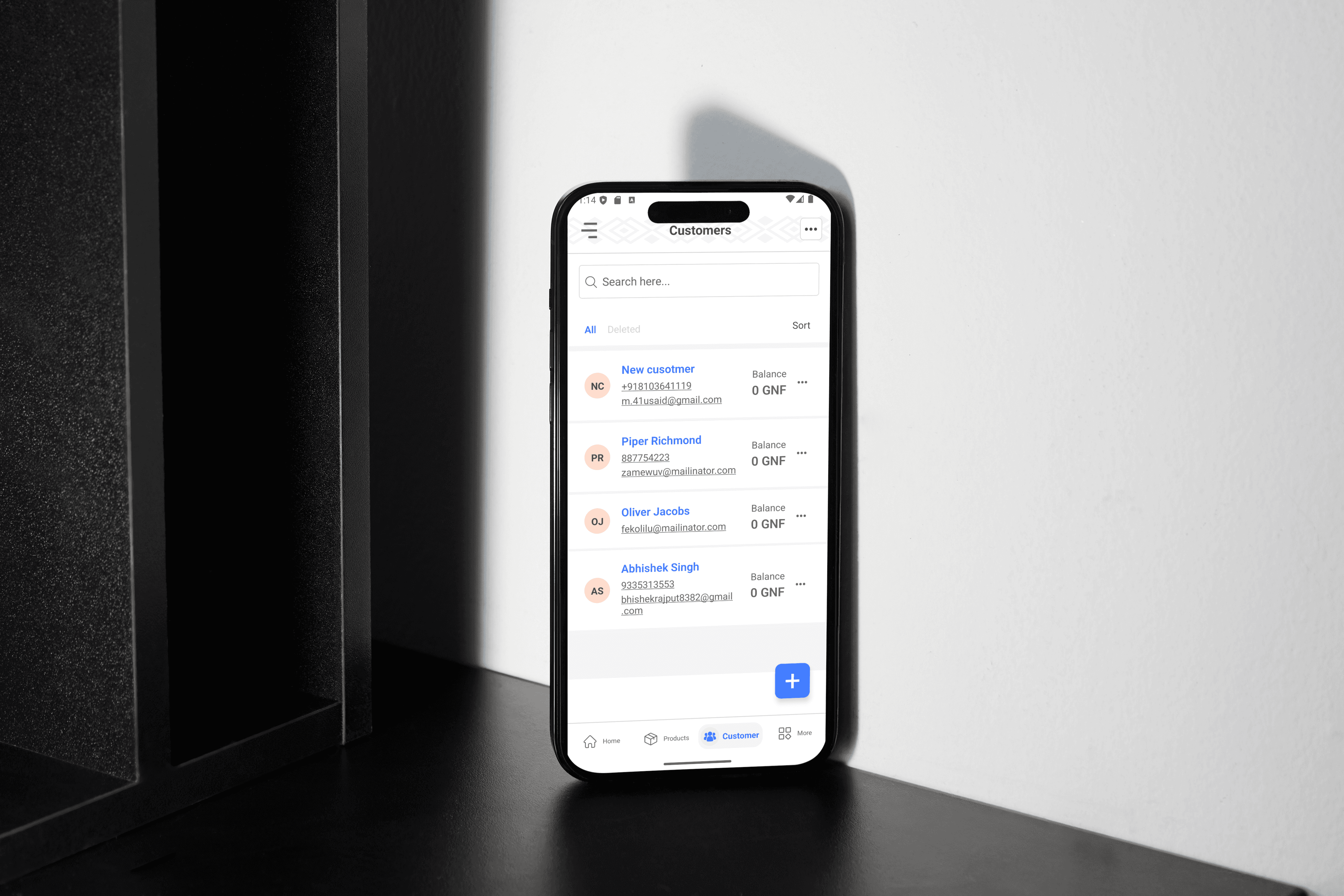 onboarding screen